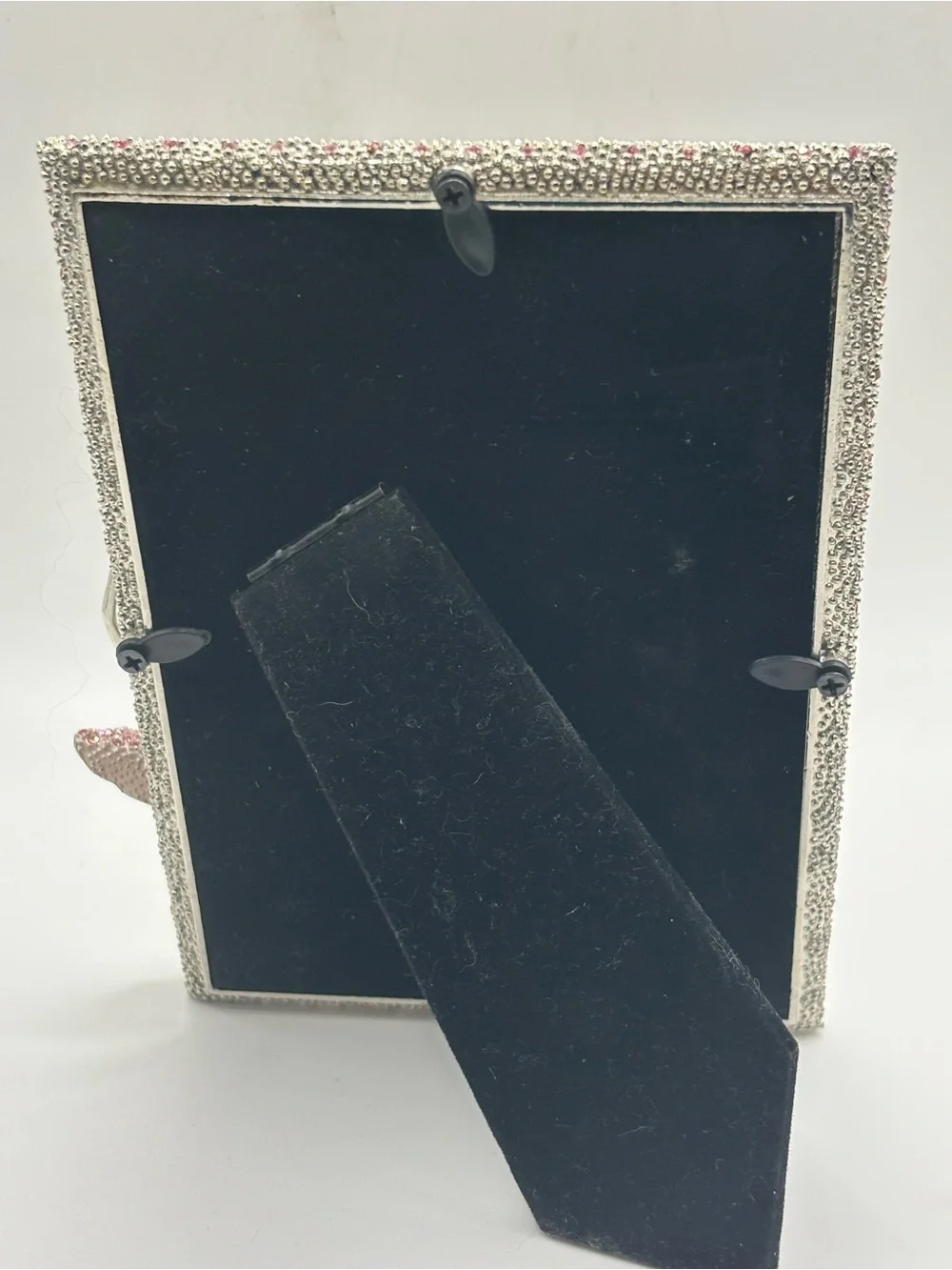 Ballerina Rhinestone Picture Photo Frame 3D Ballet Bling Metal Pink 4x6